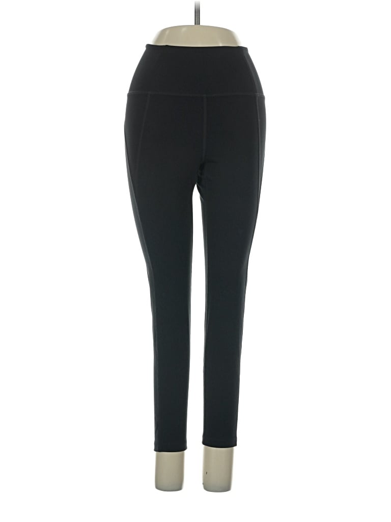 Pre-owned Girlfriend Collective Active Pants In Black