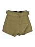 IRO Solid Green Khaki Shorts Size EU (FR) 34 / US 2 - photo 2