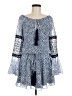 Alexis 100% Polyester Blue Casual Dress Size M - photo 1