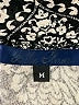 Blue Rain Paisley Black Casual Skirt Size M - photo 4