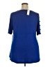 Avenue Blue Short Sleeve Top Size 18 Plus - photo 2