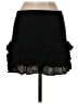 Olivaceous Solid Black Casual Skirt Size S - photo 2