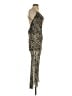 mint & major 100% Polyester Animal Print Silver Cocktail Dress Size S - photo 4