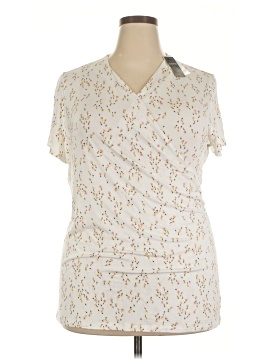 Lane Bryant Short Sleeve Blouse