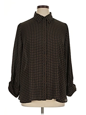 Max Studio Long Sleeve Blouse (view 1)