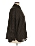Max Studio 100% Polyester Houndstooth Brown Long Sleeve Blouse Size 1X - photo 4