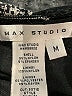 Max Studio Paisley Black Casual Dress Size M - photo 7