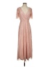 Mac Duggal 100% Polyester Pink Cocktail Dress Size 4 - photo 1