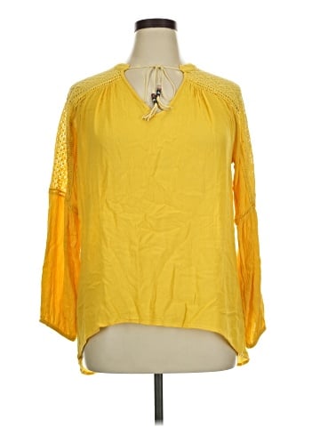 Charming Charlie 3/4 Sleeve Blouse (view 1)