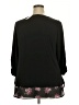 Avenue Black 3/4 Sleeve Blouse Size 18 Plus - photo 2