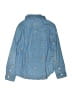 Jacadi Hearts Blue Long Sleeve Button-Down Shirt Size 8 - photo 2