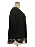 Avenue Black 3/4 Sleeve Blouse Size 18 Plus - photo 4