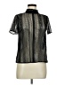 Atmosphere Black Short Sleeve Blouse Size 6 - photo 1