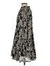 THML 100% Polyester Paisley Black Casual Dress Size XS - photo 5