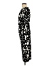 oasis Print Black Casual Dress Size L - photo 5