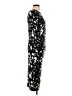 oasis Print Black Casual Dress Size L - photo 4