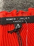 Romeo & Juliet Couture 100% Polyester Red Orange 3/4 Sleeve Blouse Size S - photo 7