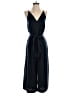 H&M 100% Polyester Solid Blue Jumpsuit Size 2 - photo 1