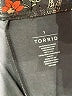 Torrid Floral Blue Casual Pants Size 1X Plus (1) - photo 4