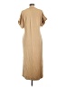 WAYF Solid Tan Casual Dress Size L - photo 2