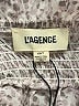 L'Agence Silver Long Sleeve Blouse Size XS (tall) - photo 7