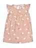 Carter's 100% Cotton Hearts Pink Tan Dress 9-12 MO / 12 MO - photo 1