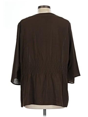 Ashley Stewart 3/4 Sleeve Blouse (view 2)