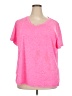 Ideology Pink Active T-Shirt Size 3X - photo 1