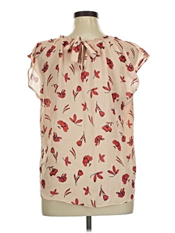 LC Lauren Conrad Short Sleeve Blouse (view 2)