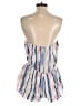 Ocean Drive Clothing Co. 100% Rayon Stripes Blue Romper Size S - photo 2