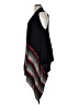 Como Black 100% Rayon Black Cardigan Size XL - photo 5