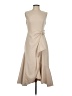Fehaute Tan Cocktail Dress Size 4 - photo 1