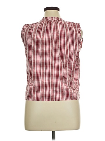 Fashion Classics Sleeveless Button-Down Shirt (view 2)
