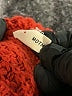 Moth Color Block Red Poncho Size XS - photo 7