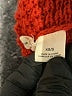 Moth Color Block Red Poncho Size XS - photo 8