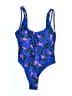 Assorted Brands Graphic Blue One Piece Swimsuit Size M - photo 1