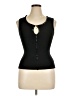 5/48 Black Sleeveless Top Size 14 - photo 1