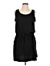 Ideology Solid Black Casual Dress Size L - photo 1