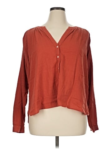 Ann Taylor LOFT Long Sleeve Blouse (view 1)