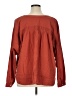 Ann Taylor LOFT Red Orange Long Sleeve Blouse Size XL - photo 2