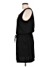 Ideology Solid Black Casual Dress Size L - photo 5