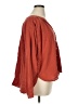 Ann Taylor LOFT Red Orange Long Sleeve Blouse Size XL - photo 4