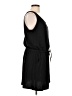 Ideology Solid Black Casual Dress Size L - photo 4
