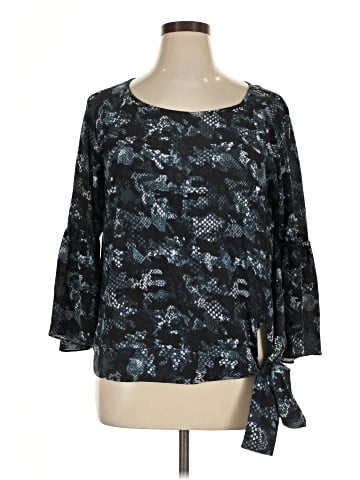MICHAEL Michael Kors 3/4 Sleeve Blouse (view 1)