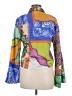 Zara Print Green Long Sleeve Blouse Size M - photo 2