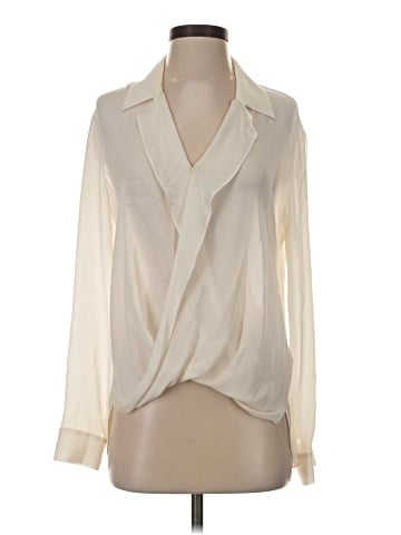 L'Agence Long Sleeve Blouse (view 1)