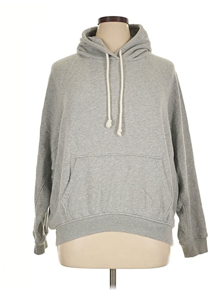 Pre-owned Mwl By Madewell Pullover Hoodie In Gray