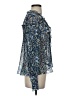 Ted Baker London Floral Blue Long Sleeve Blouse Size 4 (1) - photo 4