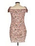 Shein Floral Pink Cocktail Dress Size 12 - photo 2
