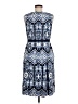 Talbots Paisley Blue Cocktail Dress Size 8 - photo 2